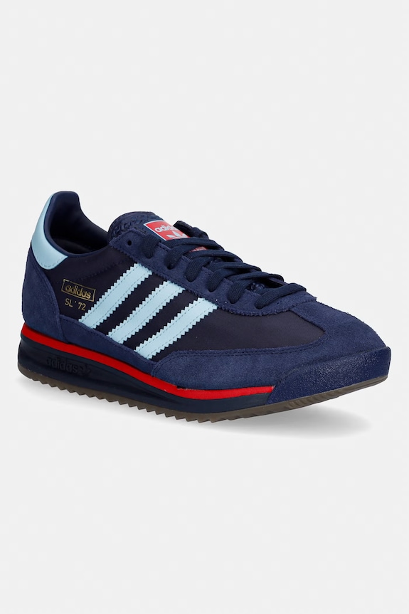 adidas Originals SL 72 tenisice za muškarce od brušene kože mornarsko plava JQ9722