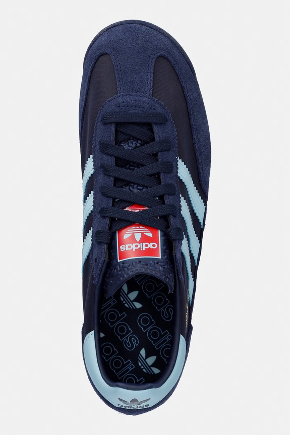 adidas Originals SL 72 tenisice za muškarce od brušene kože mornarsko plava JQ9722
