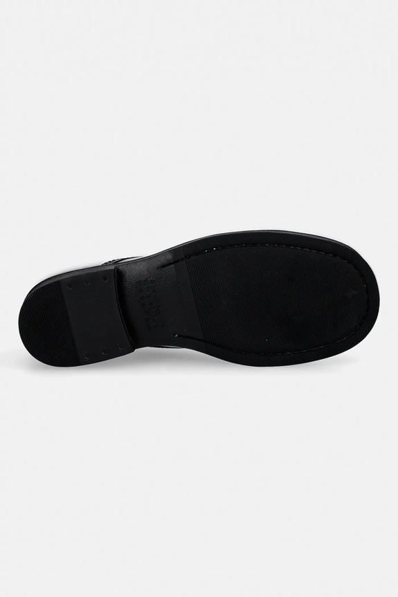 MM6 Maison Margiela scarpe in pelle SH1WQ0007.P7431.T8013 nero
