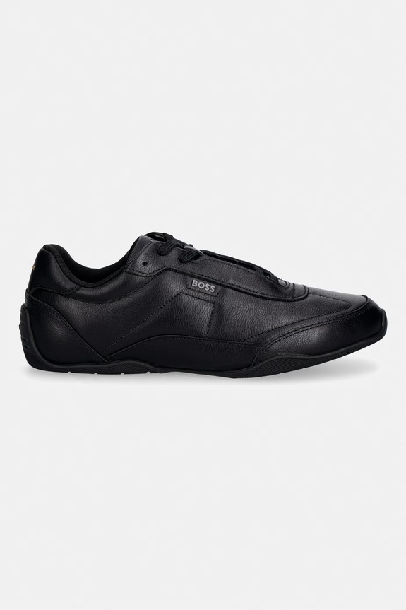 BOSS Jaylen sneakers da uomo in pelle 50563892.005 nero SS26