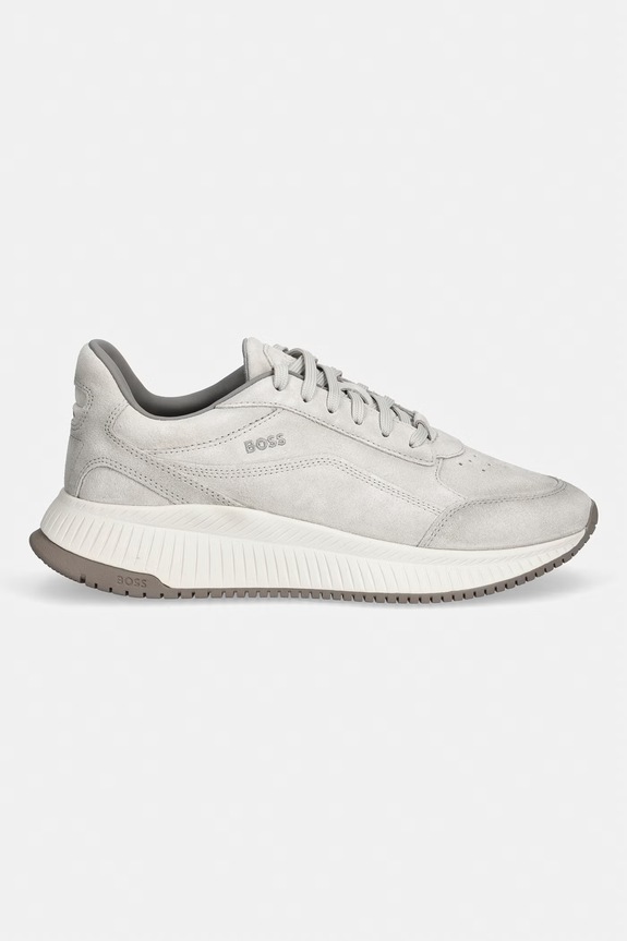 BOSS TTNM EVO sneakersy męskie zamszowe 50563920.110 szary SS26
