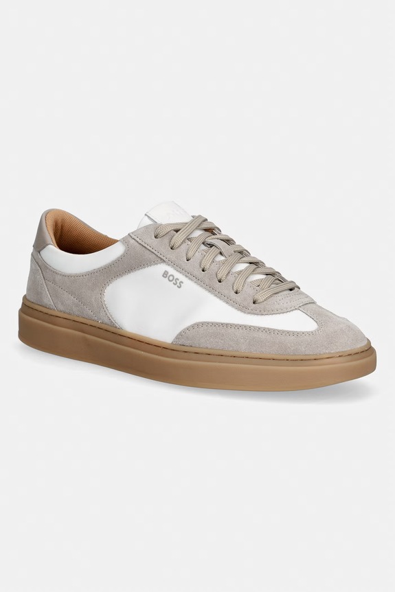 BOSS sneakersy Kieran tekstylny beżowy 50567947.262