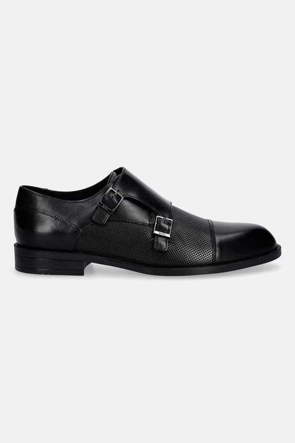 Кожаные туфли BOSS Tayil 50563122.001 чёрный SS26