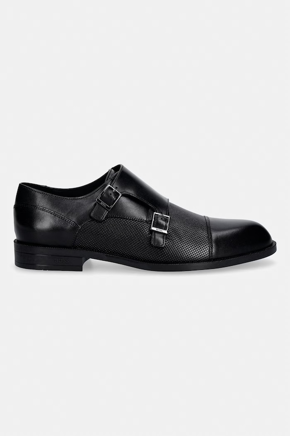 Кожаные туфли BOSS Tayil 50563122.001 чёрный SS26