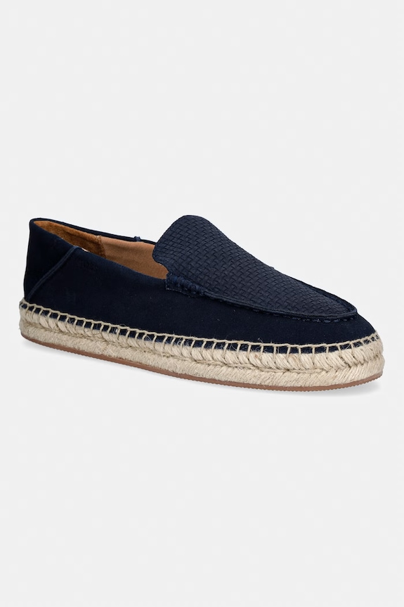 BOSS espadrile za muškarce nubuk Madeira mornarsko plava 50563149.401