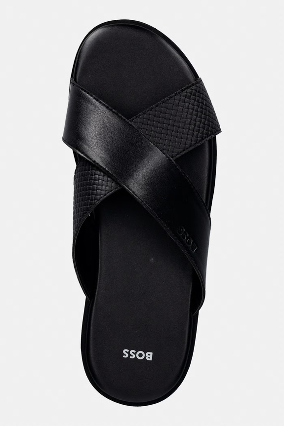 BOSS ciabatte slide da uomo Darrel nero 50563155.001