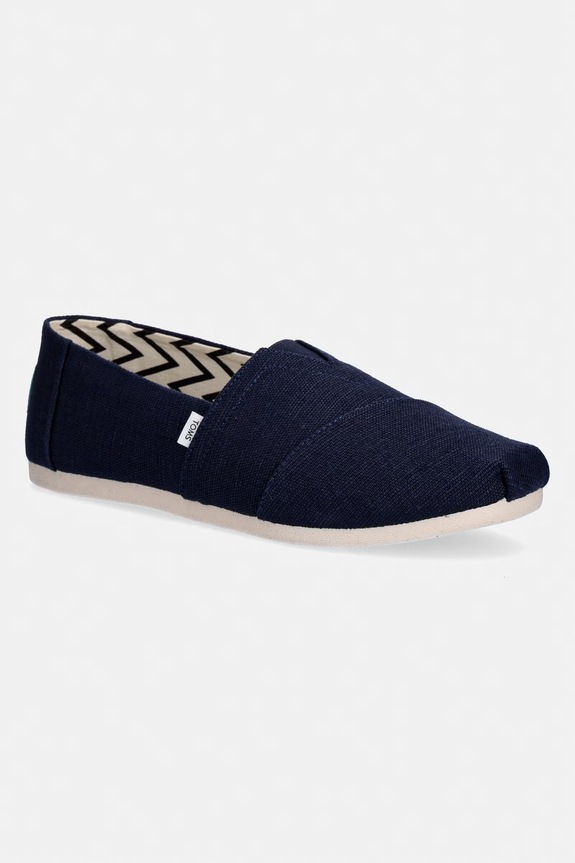 Toms espadryle męskie ALPARGATA CLASSIC granatowy 10020787