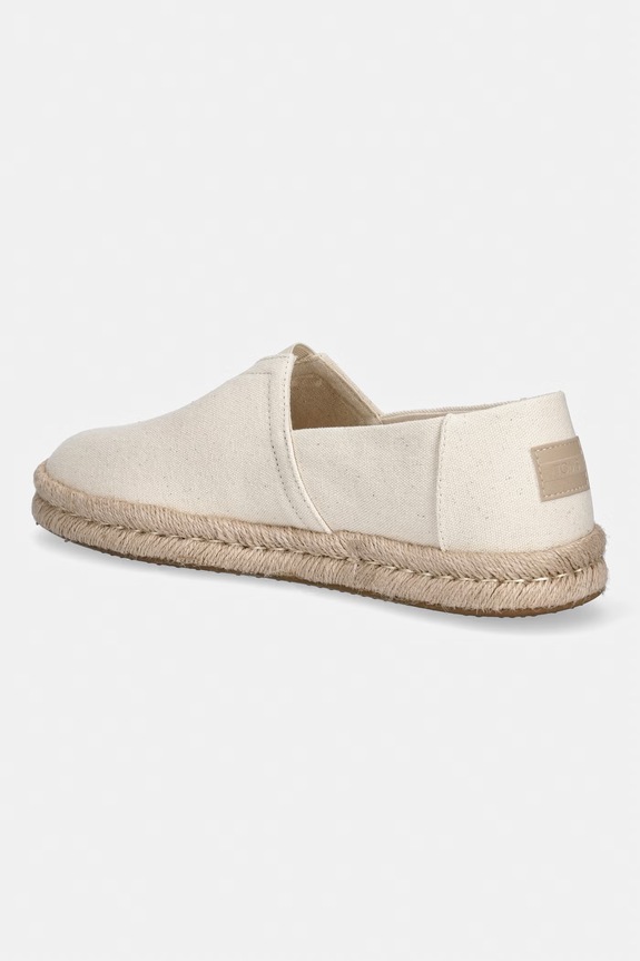 Încălțăminte Toms espadrile bărbătești ALPARGATA ROPE 2.0 10023178 bej