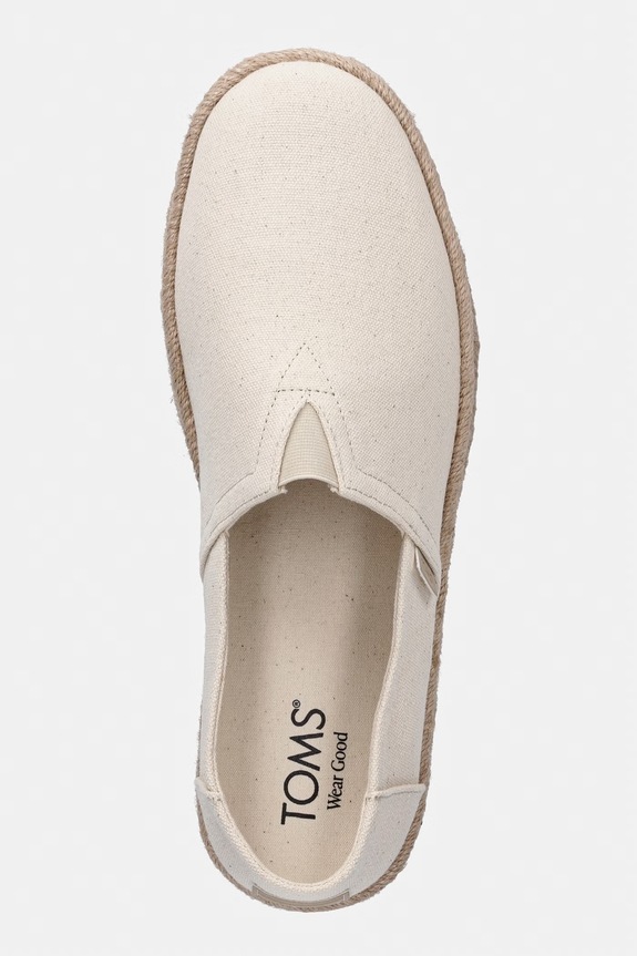 Toms espadrile bărbătești ALPARGATA ROPE 2.0 bej 10023178