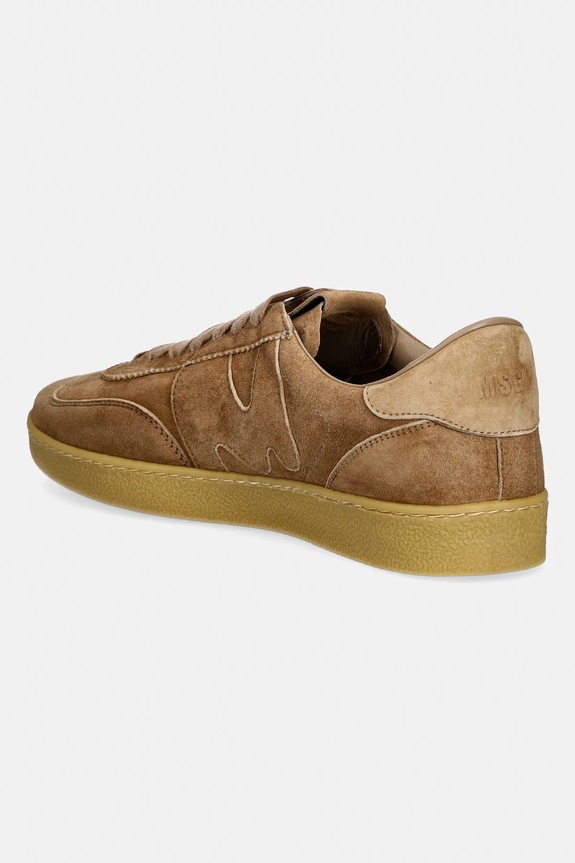 Obuv Semišové tenisky MSGM 4040MS021.997.23 hnedá