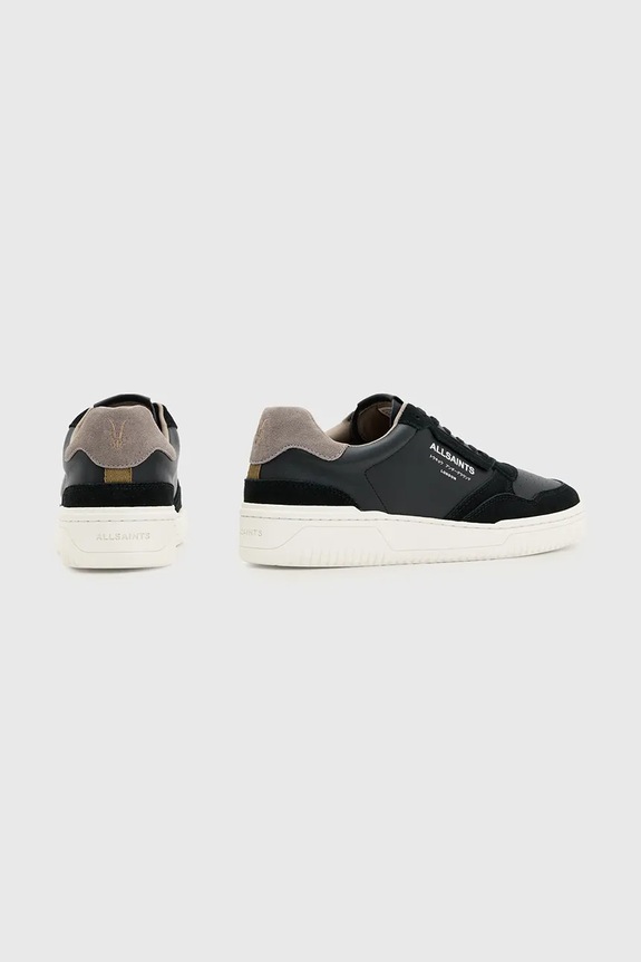 Obuća Kožne tenisice AllSaints Regan Low Top M037FE crna