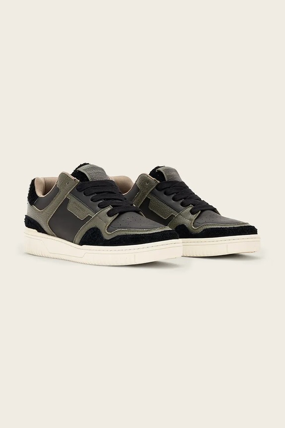 AllSaints sneakers din piele Regan Plus Low Top M030FE negru SS26