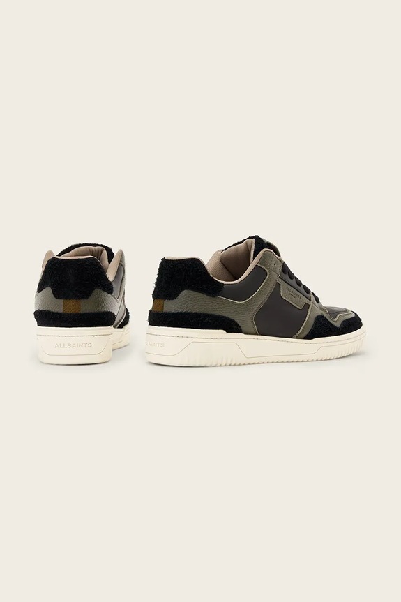Încălțăminte AllSaints sneakers din piele Regan Plus Low Top M030FE negru