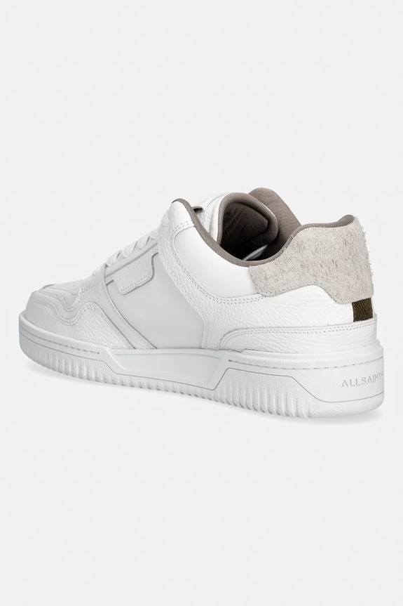 Obuwie AllSaints sneakersy skórzane Regan Plus Low Top M030FE.WHT biały