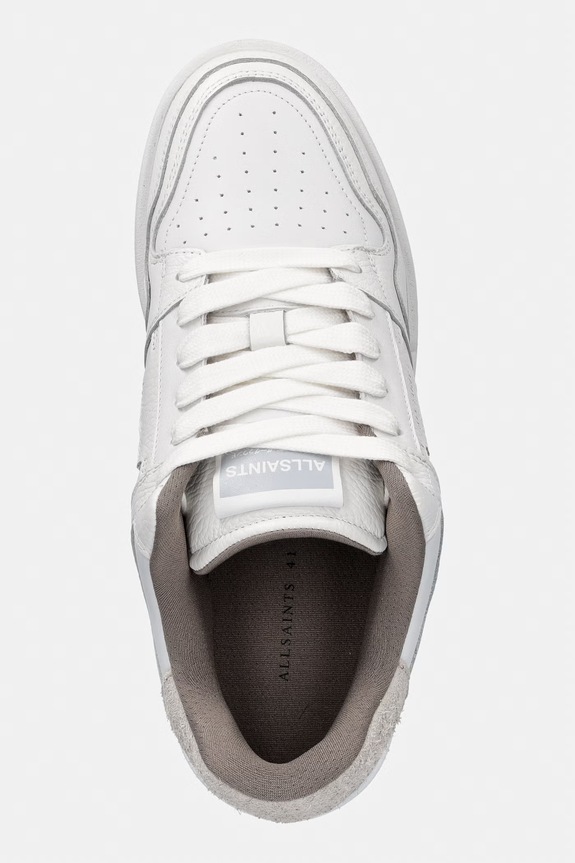AllSaints sneakersy skórzane Regan Plus Low Top biały M030FE.WHT