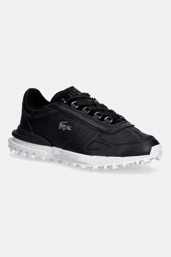 Kožne tenisice Lacoste Elite Active Sneakers Planet friendly crna 51SMA0028