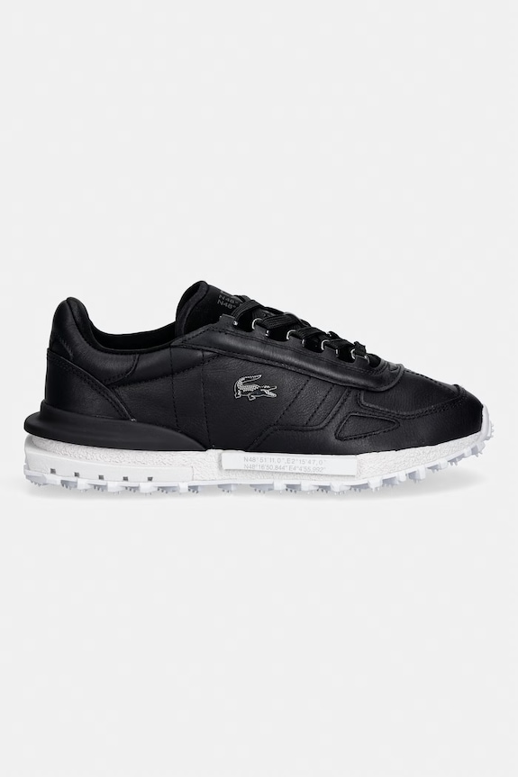 Kožne tenisice Lacoste Elite Active Sneakers 51SMA0028 crna SS26