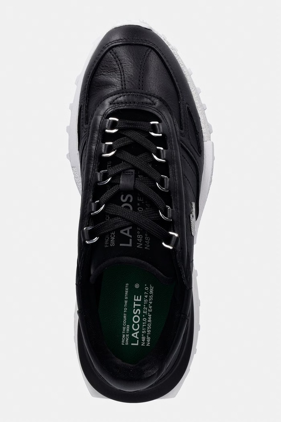 Kožne tenisice Lacoste Elite Active Sneakers crna 51SMA0028