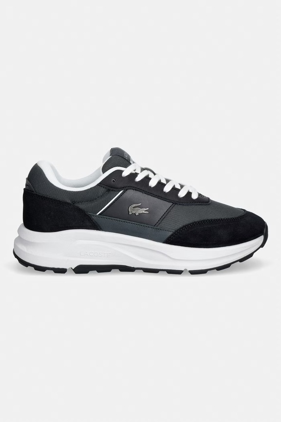 Lacoste Run Set CGR Bar Sneakers sneakersy męskie 51SMA0032 szary SS26
