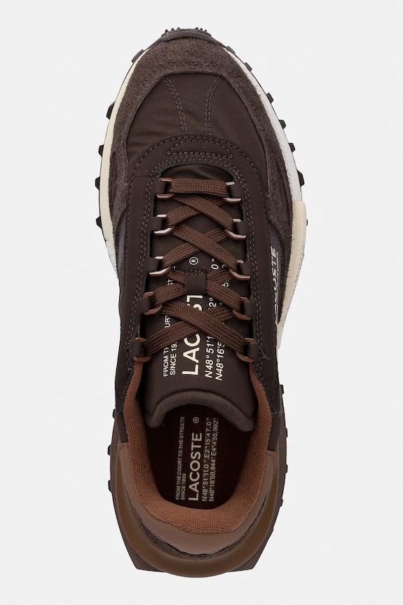 Lacoste sneakers Elite Active Sneakers maro 51SMA0042