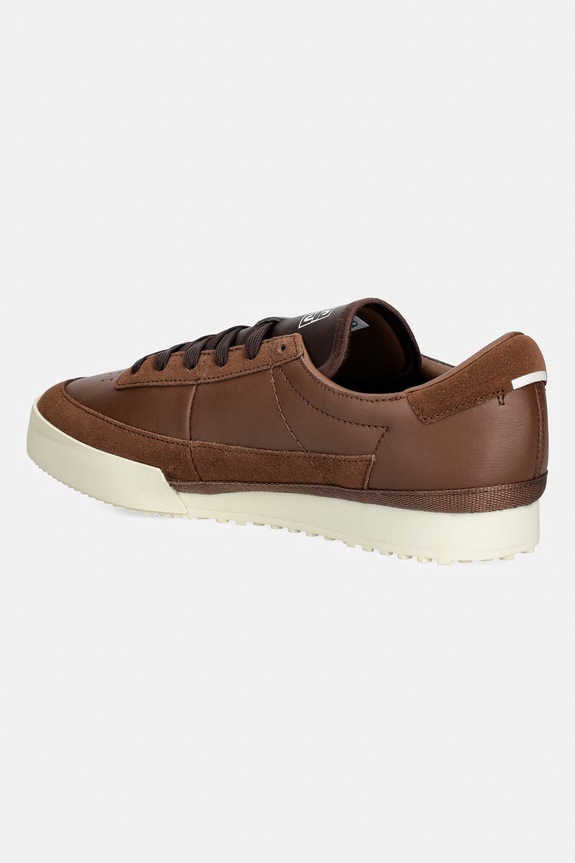 Obuwie Lacoste sneakersy skórzane Aura Sneakers 51SMA0066 brązowy