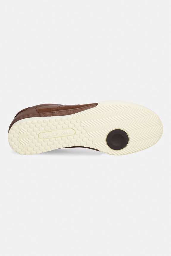 Lacoste sneakersy skórzane Aura Sneakers 51SMA0066 brązowy