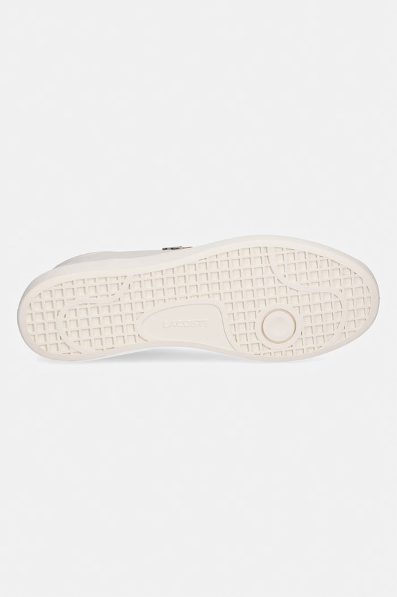 Lacoste Baseshot Sneakers sneakersy męskie skórzane 51SMA0075 beżowy
