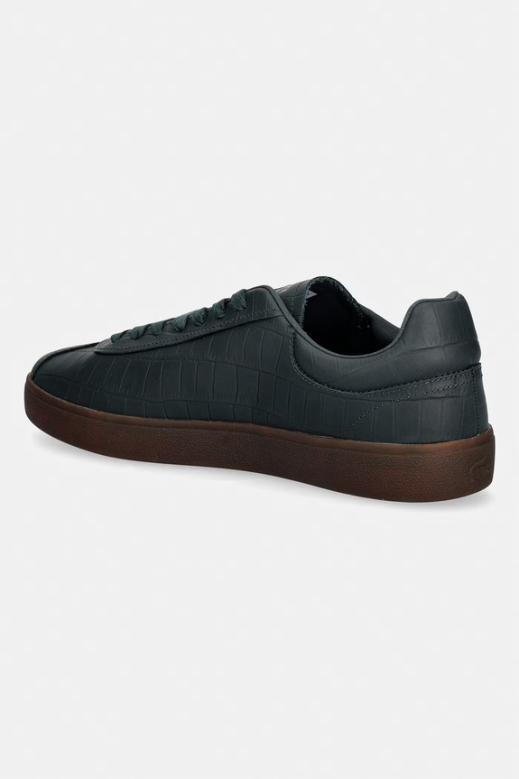 Obuwie Lacoste Baseshot Sneakers sneakersy męskie skórzane 51SMA0076 szary