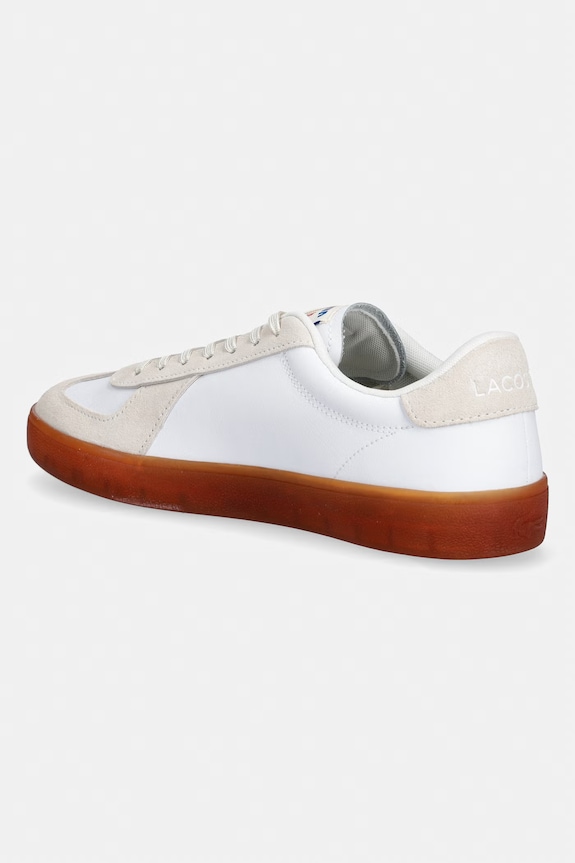 Obuv Kožené tenisky Lacoste Men Baseshot Pro Sneakers 51SMA0077 biela