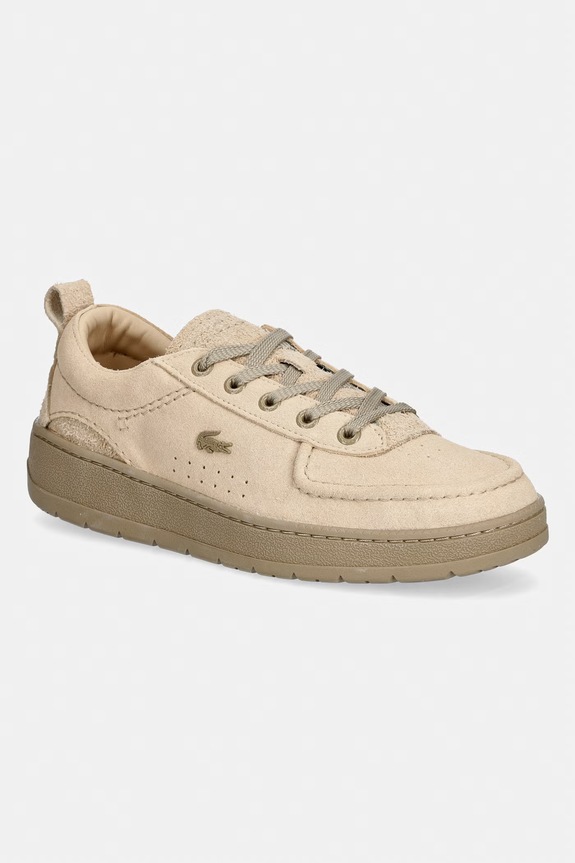 Lacoste Men Umpire Sneakers маратонки мъжки от велур бежов 51SMA0105