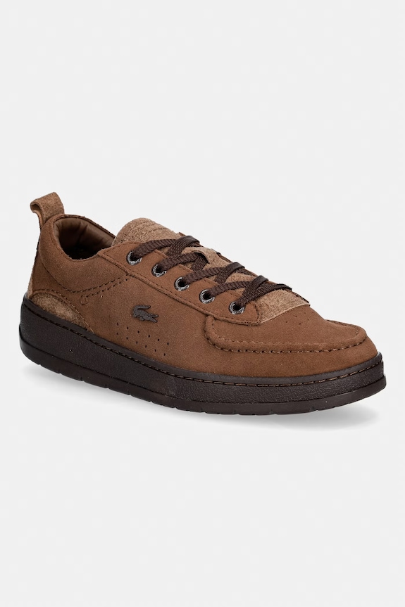 Lacoste Men Umpire Sneakers маратонки мъжки от велур кафяв 51SMA0105