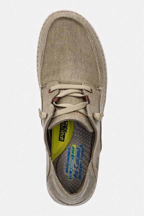 Skechers mokasyny męskie MELSON beżowy 66384