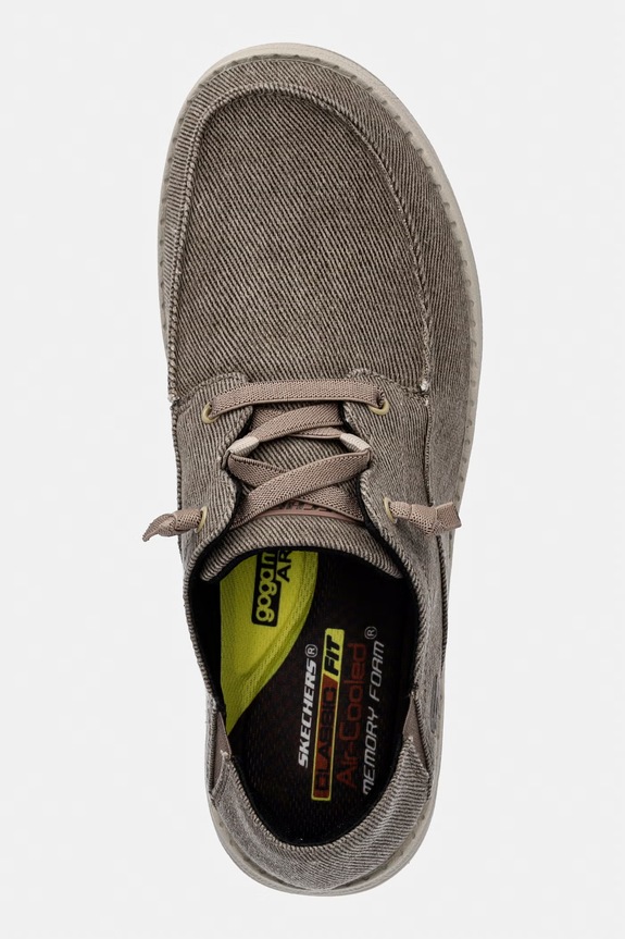 Skechers μοκασίνια Ανδρικά MELSON καφέ 66384