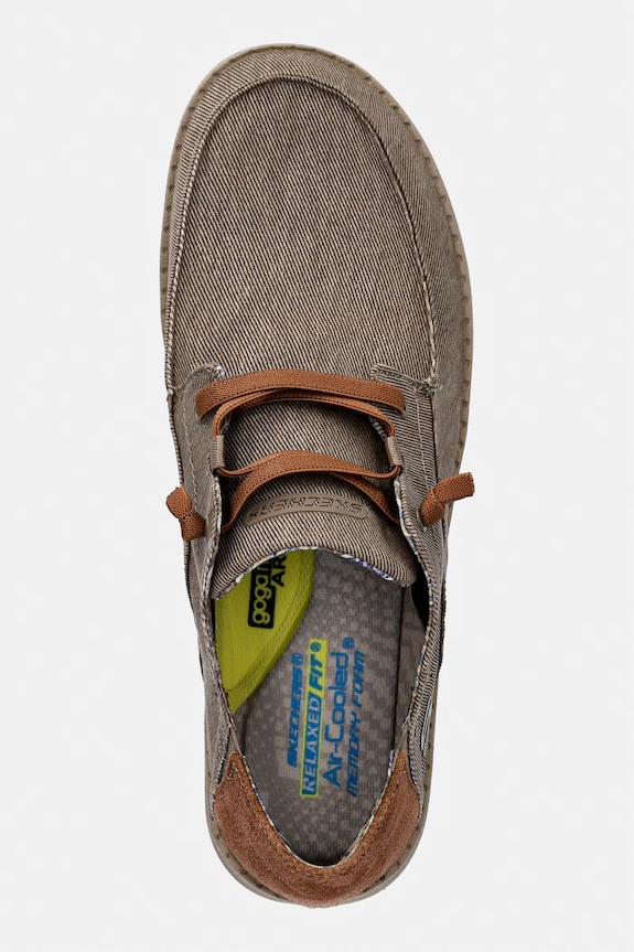 Skechers mokasyny męskie MELSON brązowy 210116
