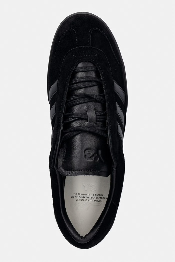 Y-3 GAZELLE sneakers pentru bărbați din piele întoarsă negru KJ9190