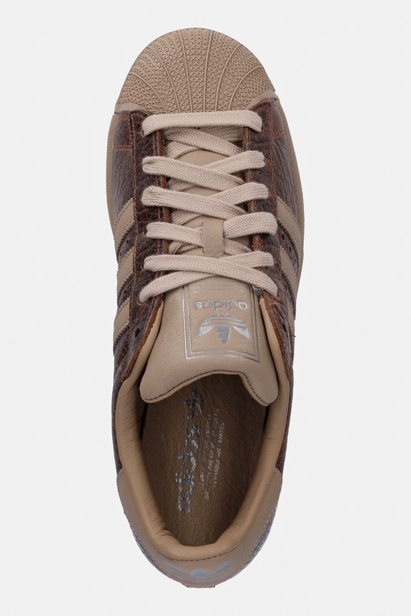 adidas Originals sneakersy SUPERSTAR II brązowy HQ2364