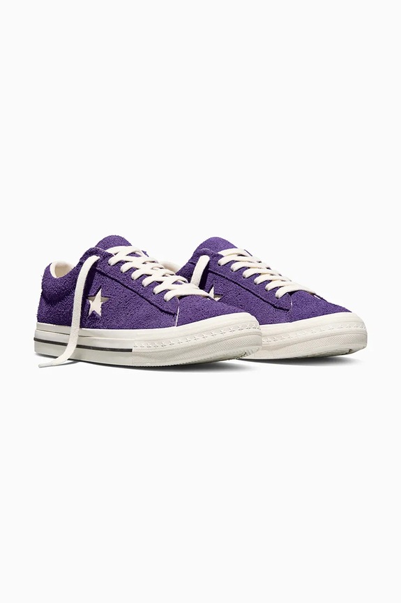 Σουέτ sneakers Converse One Star 95 A16026C μωβ SS26