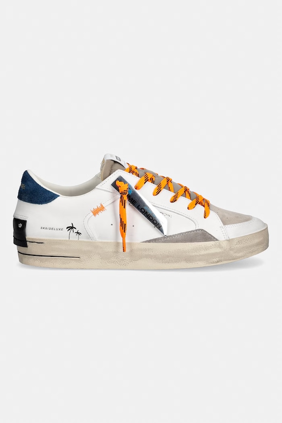 Crime London sneakers SK8 DELUXE 19100PP8.10 bianco SS26