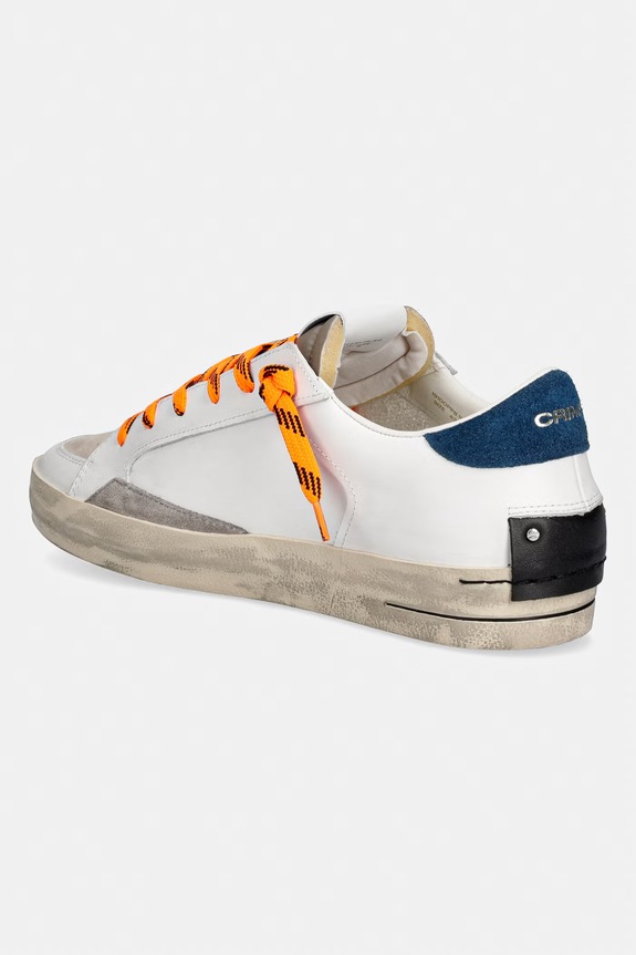 Scarpe Crime London sneakers SK8 DELUXE 19100PP8.10 bianco