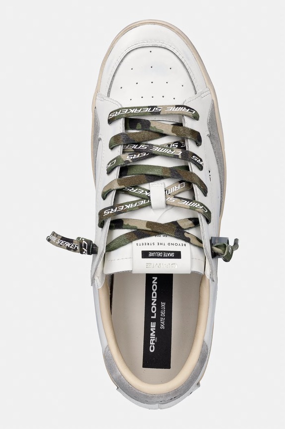 Sneakers Crime London SK8 DELUXE λευκό 19108PP8.10