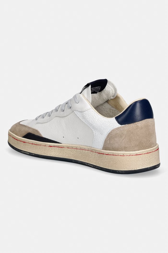 Obuwie Crime London sneakersy skórzane CHELSEA 19201PP8.15 biały