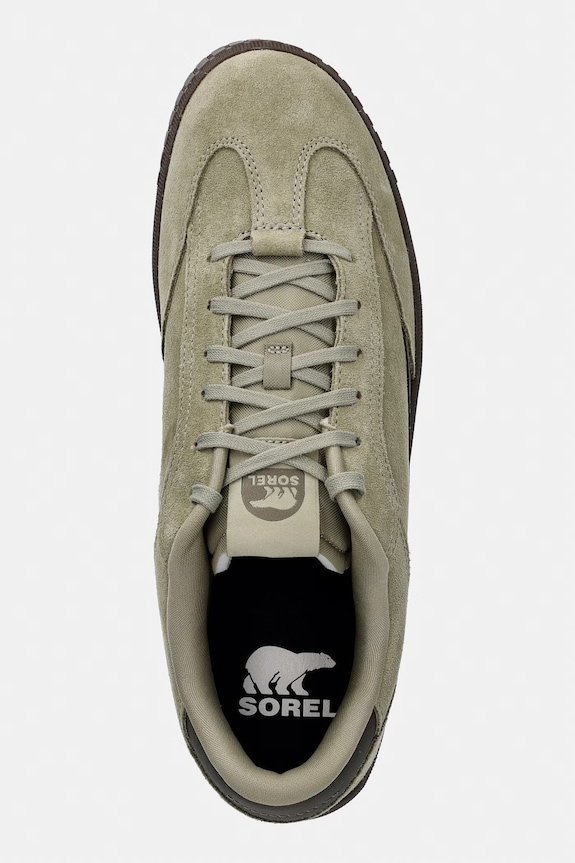 Sorel sneakersy zamszowe ONA DRIFT zielony 2150881361