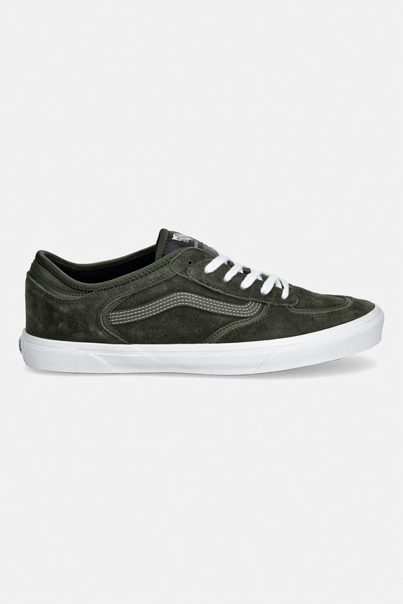 Vans Rowley Classic férfi velúr teniszcipő VN000SF450K1 zöld SS26
