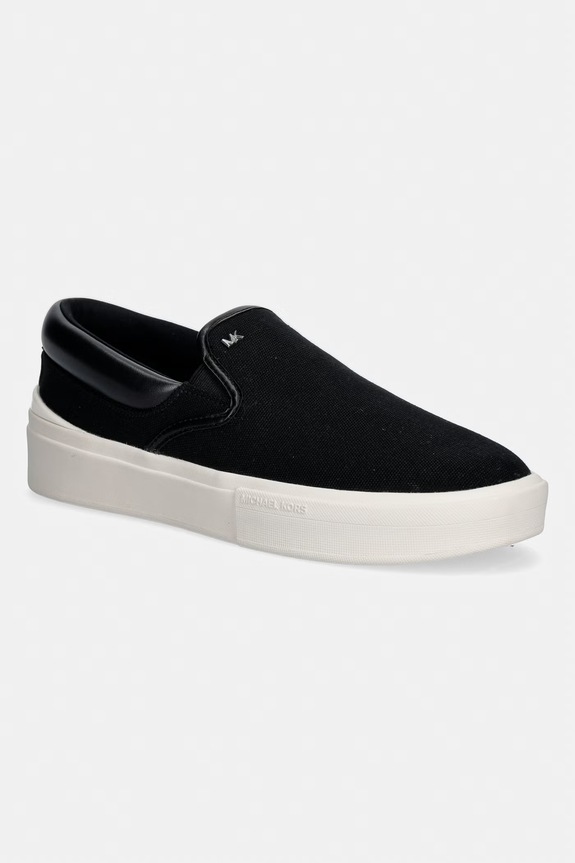 Pánske tenisky Michael Kors Eddie Slip On čierna 42S6EDFP1D.001