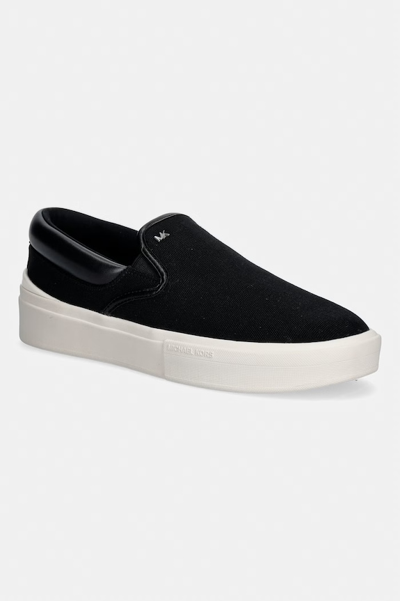 Pánske tenisky Michael Kors Eddie Slip On čierna 42S6EDFP1D.001