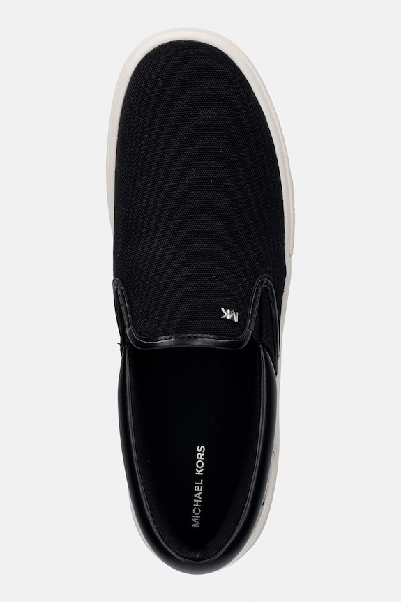 Pánske tenisky Michael Kors Eddie Slip On čierna 42S6EDFP1D.001