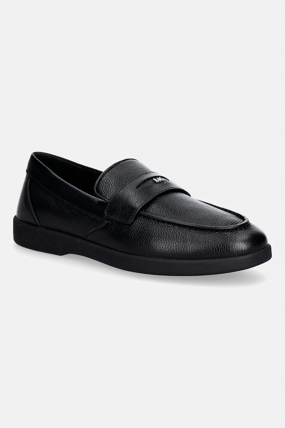 Michael Kors mokasyny męskie skórzane Wesley Slip On czarny 42S6HUFS1L.001