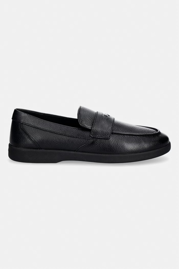 Michael Kors mokasyny męskie skórzane Wesley Slip On 42S6HUFS1L.001 czarny SS26