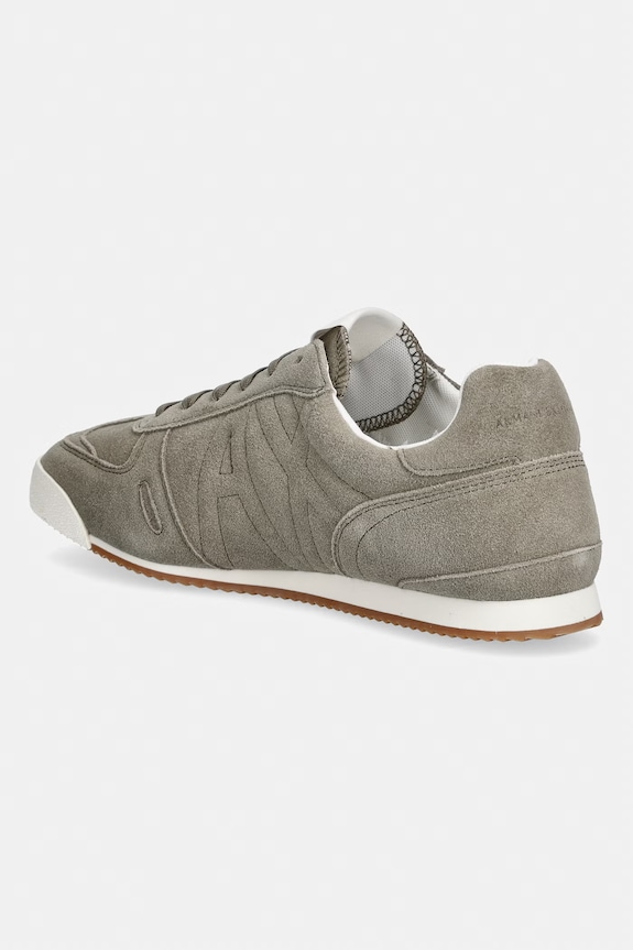 Obuv Armani Exchange tenisky pánske semišové XM002616.AF19687.Z7016 zelená