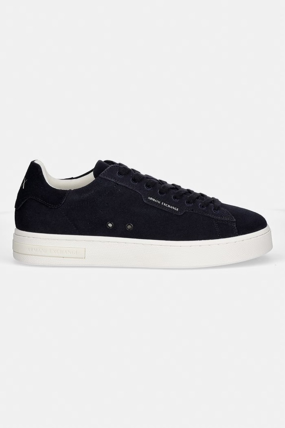 Armani Exchange tenisky pánske semišové XM002617.AF19687.ZB004 tmavomodrá SS26